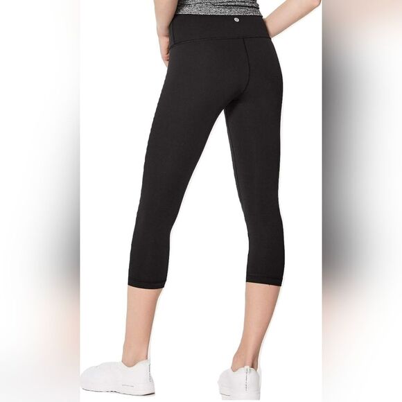 Lululemon black cropped leggings 6 - Picture 1 of 4